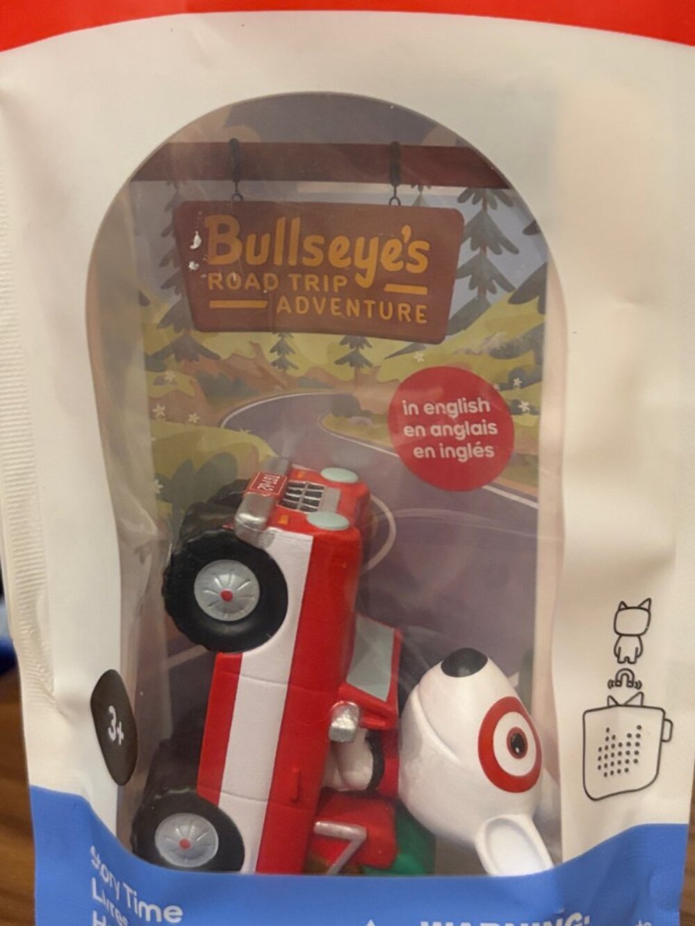 Tonies - Bullseye's Road Trip Adventure - Red and White Toy Vehicle